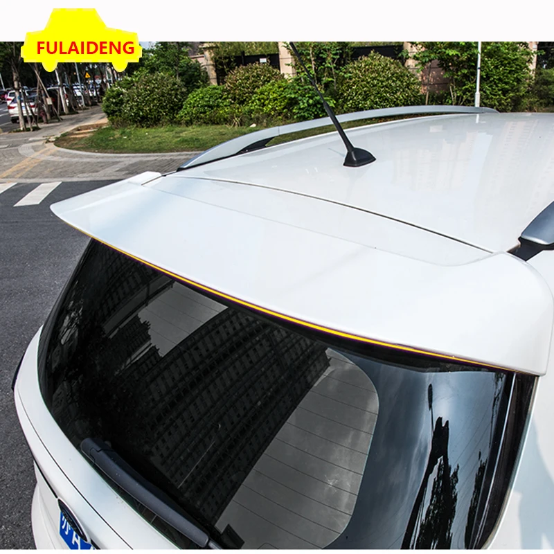 1pcs For Ford Kuga Escape 2013-2018 Spoiler ABS unpainted Auto Rear Wing Spoilers Moulding Car Accessories