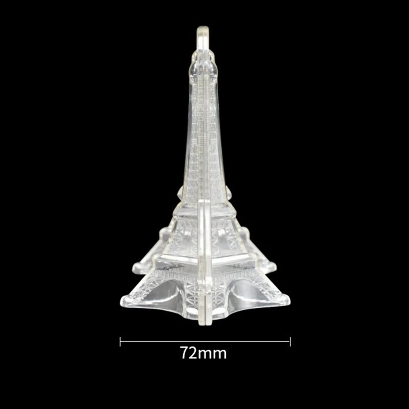 Polycarbonate Mold 3D Eiffel Tower Polycarbonate Chocolate Mold Bakeware Candy Mould Cake Decoration Pastry Baking Tools