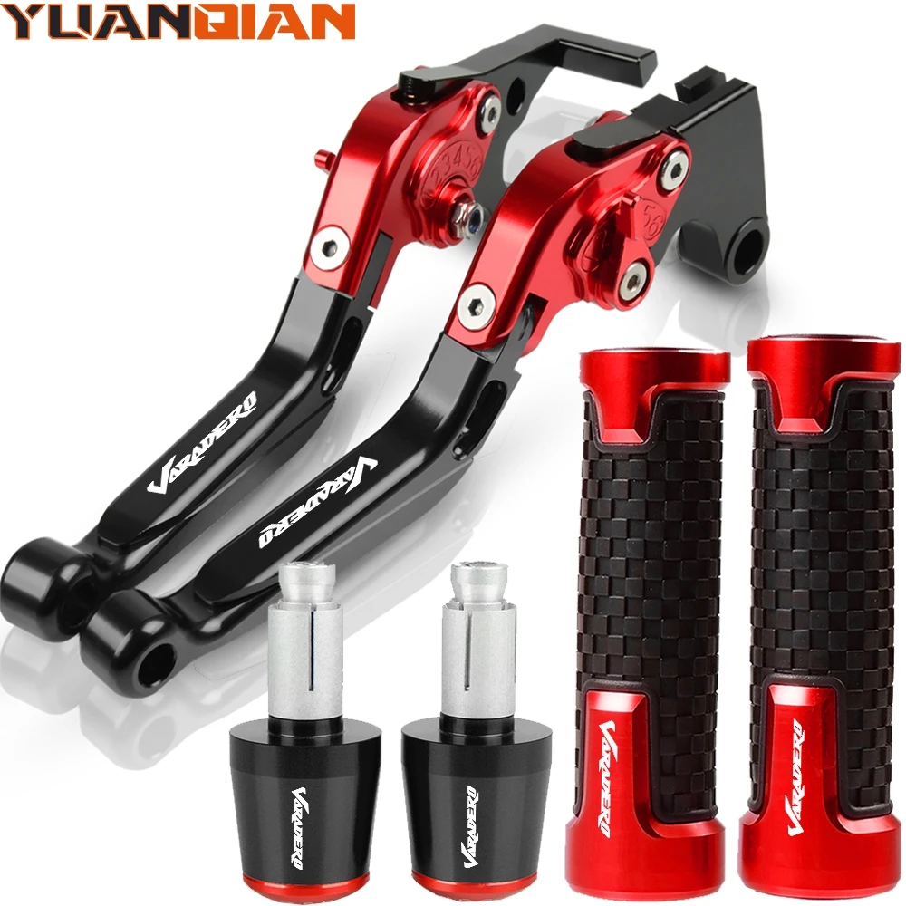 7/8'' 22mm Motorcycle Handle bar grips Brake Clutch Levers For HONDA XL1000 V VARADERO 1999-2013 2012 2011 2010 2009 2008 2007