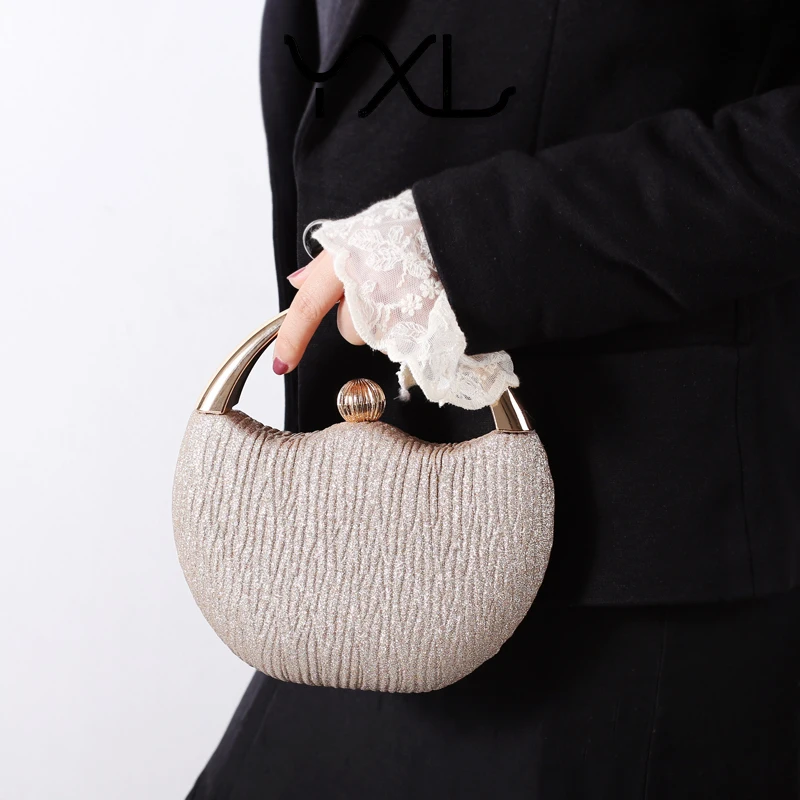 Women\'s Wedding Clutch Evening Bag Small Female Handbag Luxury Wedding Bridal Purse Chain Party Shoulder Bag ZD1558