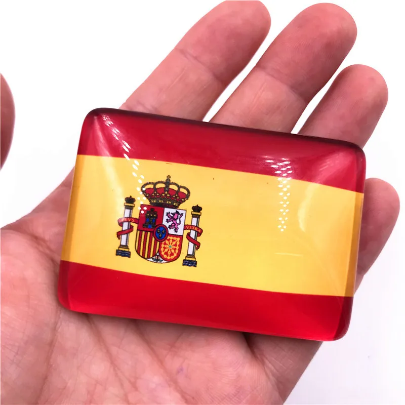 Samba Panorama, Spanish Gecko, Scroll, Spanish Bullfighting, Madrid Spain, Barcelona Bullfighting Marque Souvenir Fridge Magnet