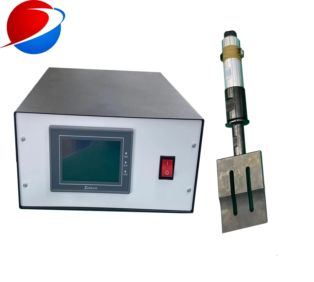 2000W จีนเชื่อมอัลตราโซนิกเครื่องกำเนิดไฟฟ้าซัพพลายเออร์ 20 kHz transducer พร้อมฮอร์น