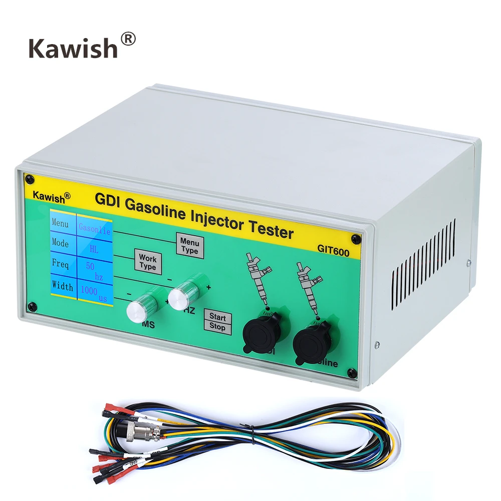 

Kawish! GIT600 GDI/FSI gasoline injector tester petrol injector tester car injector tester Gasoline Direct Injection tester