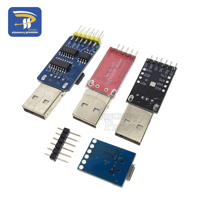 5PIN CP2102 USB 2.0 to TTL 485 232 UART Module 6Pin Serial Converter STC Replace FT232 Adapter Module 3.3V/5V Power For Arduino