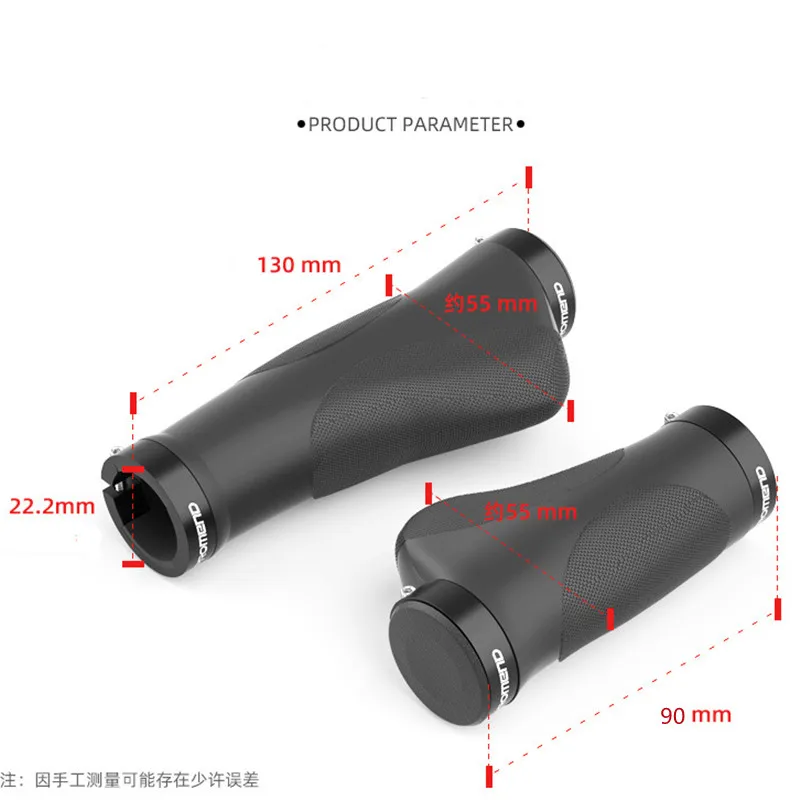 Bicycle Grips  Rubber  Mountain Bike Scooter Mtb Bicycle Handlebar Cover Handle Bar over Non-slip Soft Bike Accessories