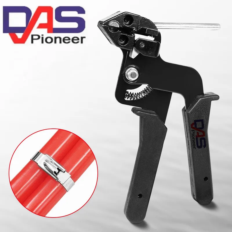 

Cable Ties Guns Stainless Steel Hand Fastening Strap Cutting Wrap Tool Automatic Zip Tensioning Tool Cable Ties Plier