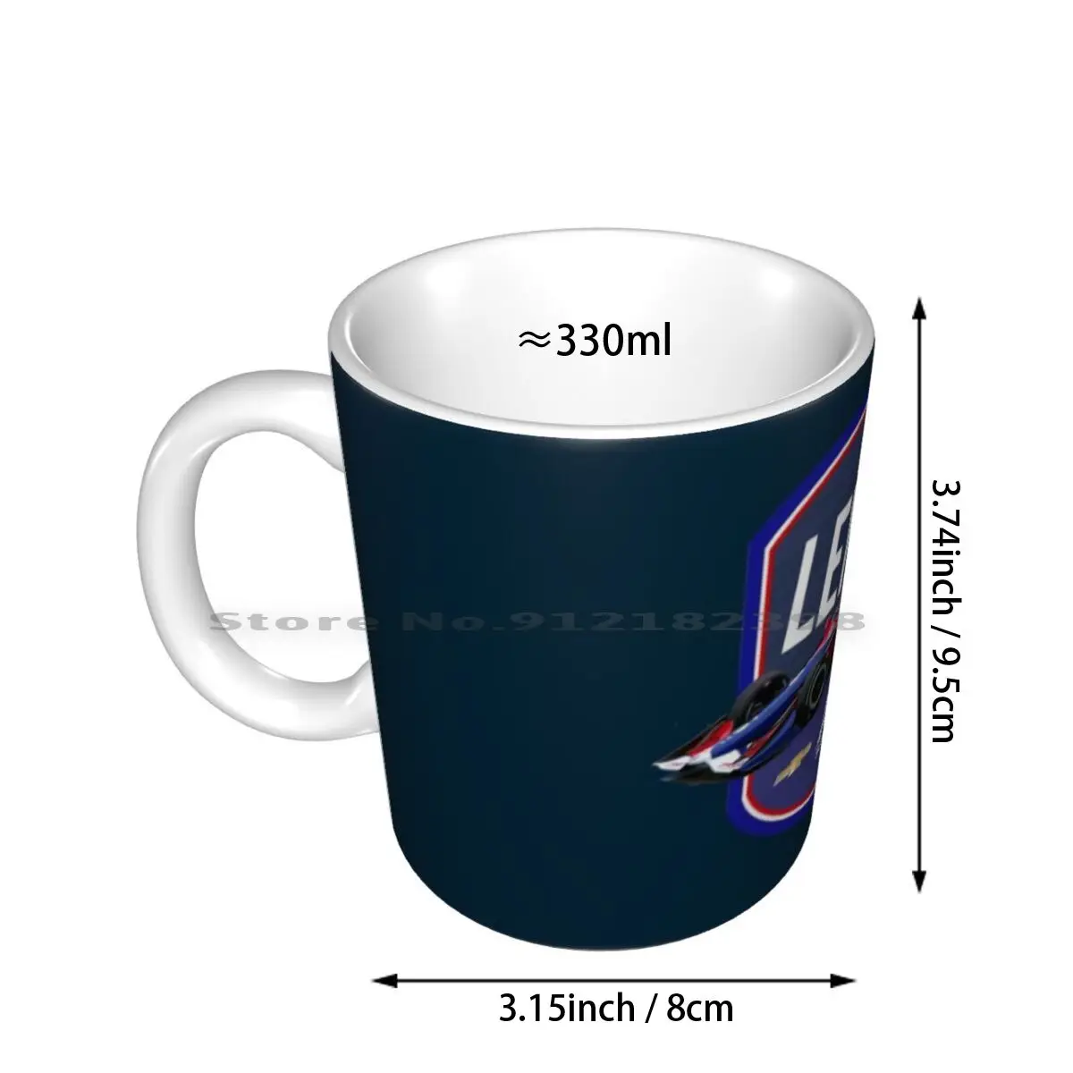 Leist 2019 ( Road Course ) Ceramic Mugs Coffee Cups Milk Tea Mug 2019 Indy Indianapolis Brazil Brazilian Usa Texas Car Race Car