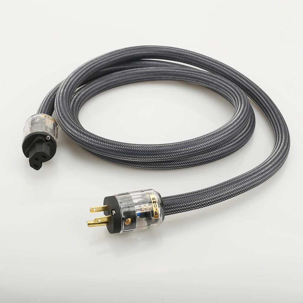 Hifi 오디오 전원 코드 hifi 전원 케이블 P-029 전원 플러그 커넥터