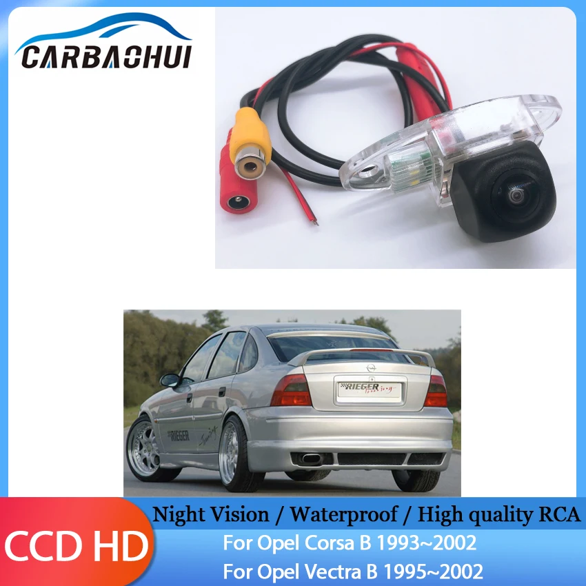 

Fisheye Car Rearview Parking Reverse Backup Rear View Camera HD Night Vision Wide Angle For Opel Corsa B For Opel Vectra B