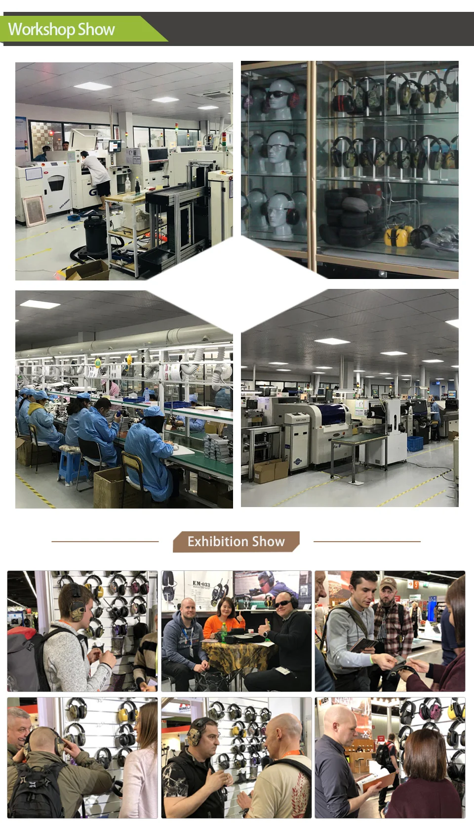 PROHEAR Shooting Ear Protection Safety Earmuffs Noise Reduction Slim Passive Hearing Protector for Huning NRR26dB