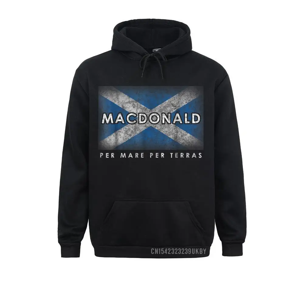 Scottish Clan MacDonald Harajuku Scotland Flag Pride Sweatshirts Winter Customized Hoodies Long Sleeve 2021 Clothes Women's