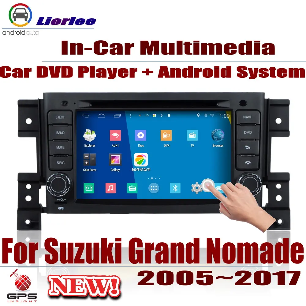 

Auto DVD Player GPS Navigation For Suzuki Grand Nomade 2005-2017 Car Android Multimedia System HD Screen Radio Stereo Head Unit