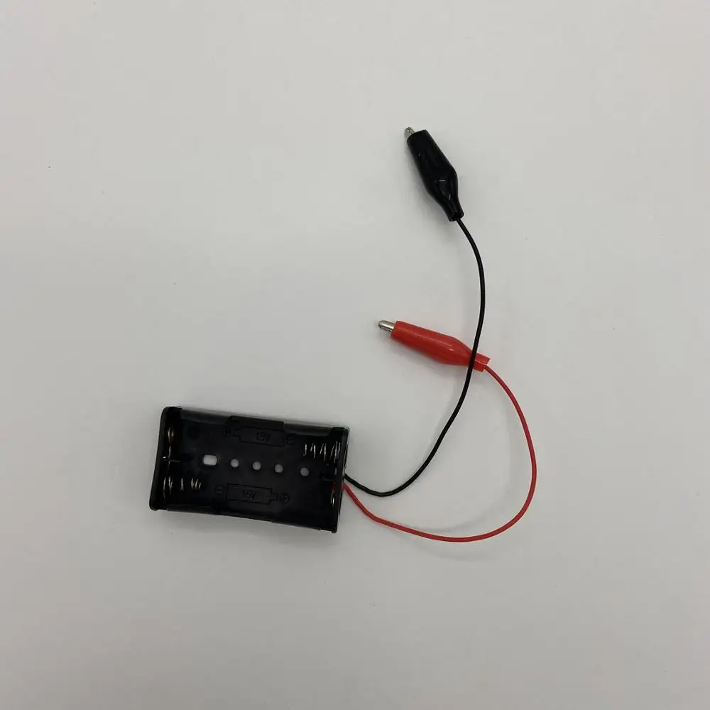 Caja de almacenamiento de batería de tamaño AA AAA, soporte de caja, Clip de cables con 2 ranuras para Gameboy GB GBP GBC NGPC, prueba el uso de la placa base