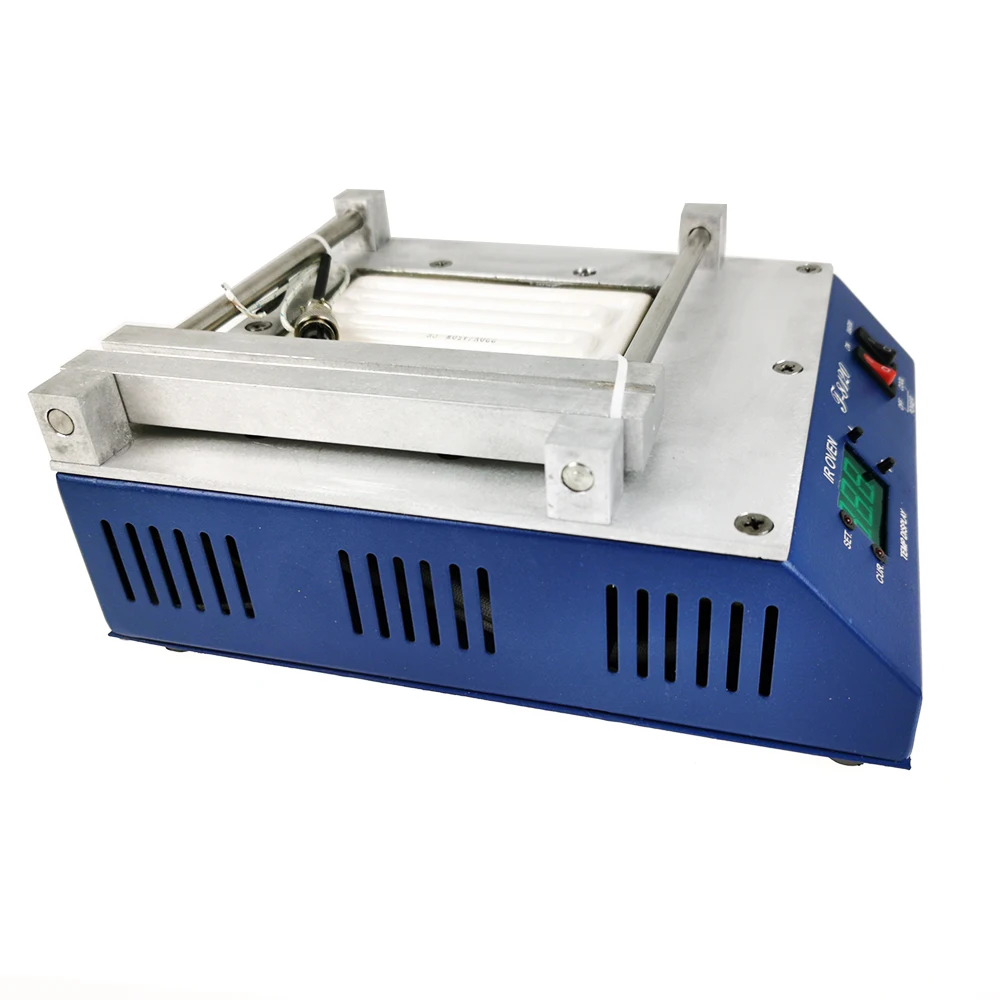 Печь предварительного нагрева PUHUI T-8120 T8120, пластина предварительного нагрева, инфракрасная паяльная станция BGA, набор паяльной станции IRDA