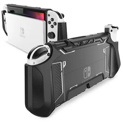 Custodia MUMBA Dockable per Nintendo Switch OLED 2021 Blade Series TPU Grip Cover protettiva compatibile Con Joy-Con Controller