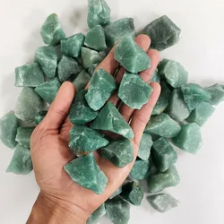 Natural Green Aventurine Crystal Quartz Raw Rough Tangling Jade Mineral Healing Crystals Gem Specimens Collectible Home Decor