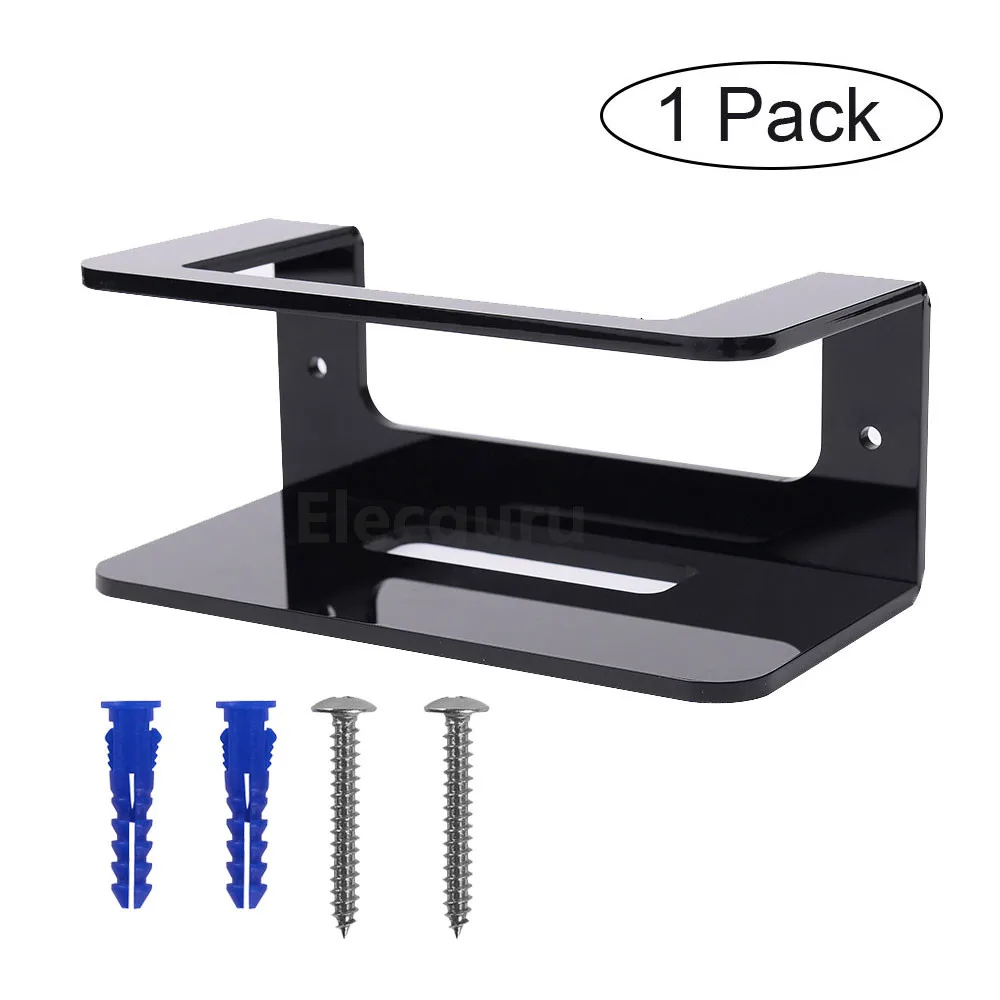 جدار جبل حامل ل NETGEAR شبكة WiFi 6 نظام (MK62 MS60 MR60) الاكريليك الحائط قوس موزع إنترنت واي فاي الجرف صندوق تخزين