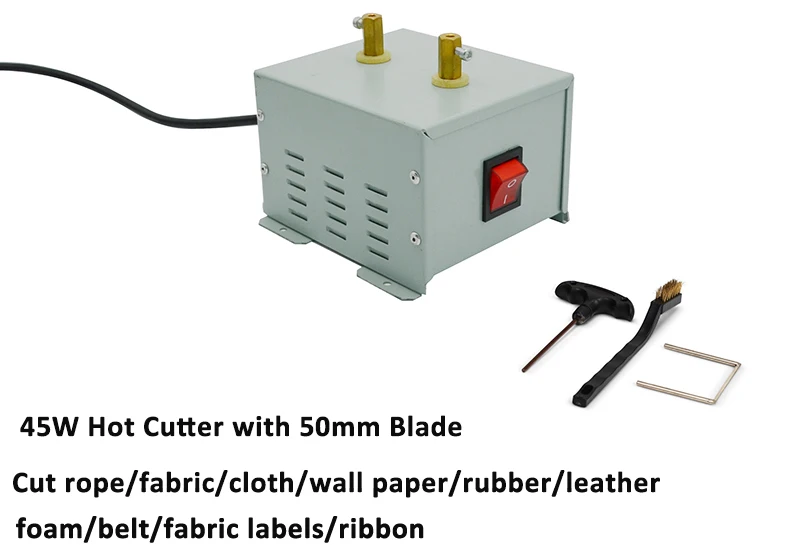 TOYOBER Mount Bench Webbing Paper Fabric Label Cutting Electric Rope Cutter