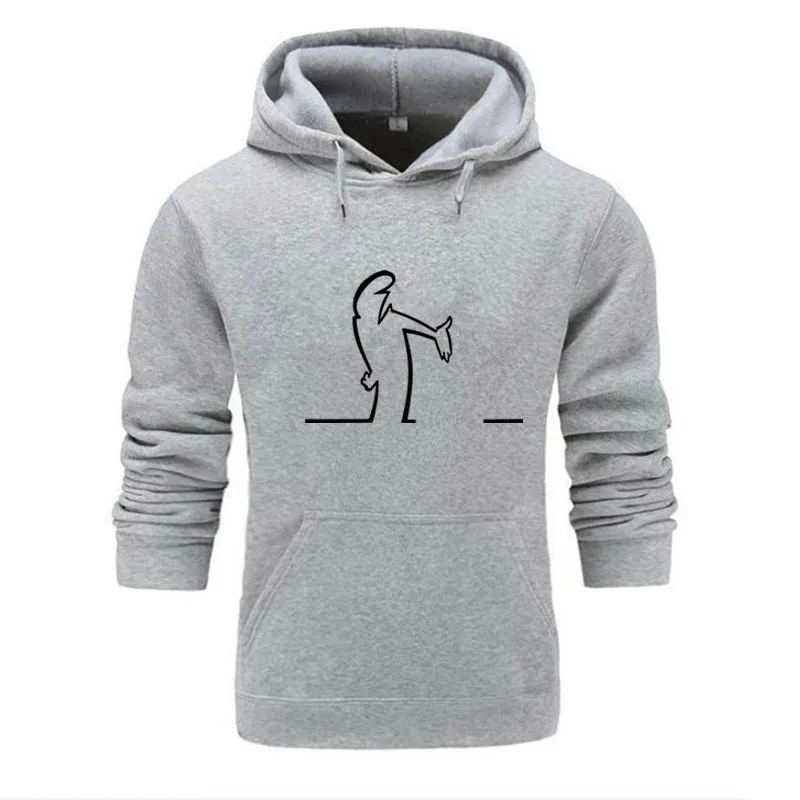 Novo hoodie masculino 2021 outono inverno casual grande espaço coaster hoodies dos homens balum la linea engraçado gráfico moletom com capuz