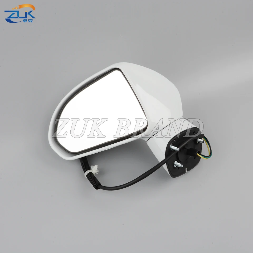 ZUK Left Right Exterior Rearview Mirror Assy For HONDA FIT JAZZ 2005-2008 FIT SALOON 2003-2006 CITY 2007-2008 3-PINS No LED Lamp