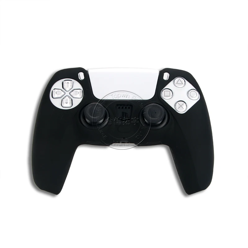 HOTHINK 1 Cái Cao Su Silicone Mềm Ốp Lưng PS5 Bộ Điều Khiển Bảo Vệ Da Dành Cho Playstation 5 Chơi Game DualSense