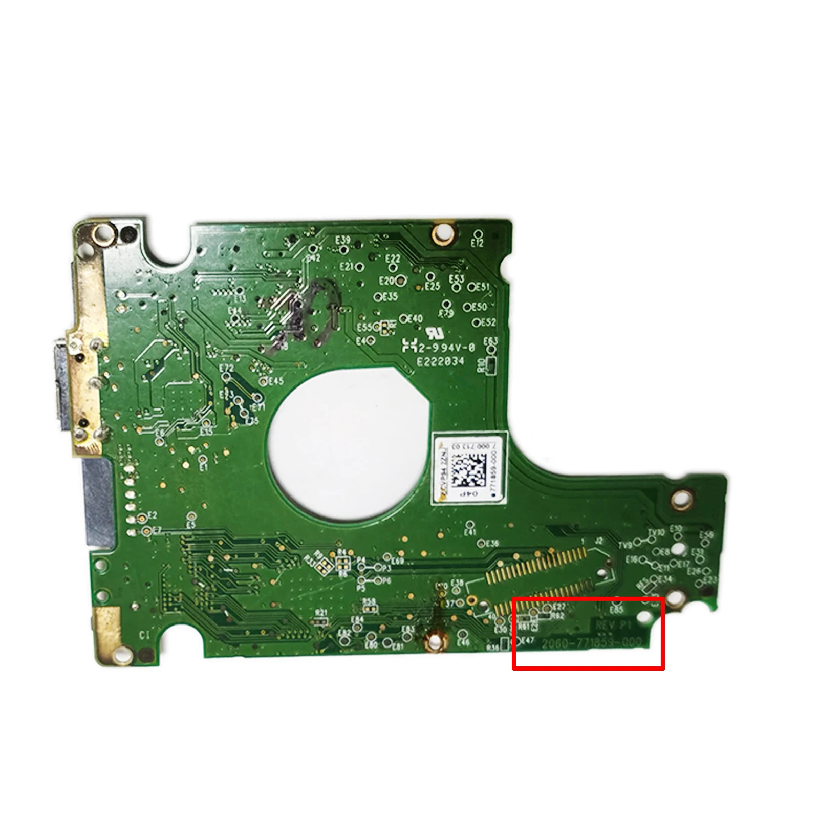 PCB logic board 2060-771859-000 REV P1 for WD 2.5 USB hard drive WD5000LMVW repair data recovery 2060 771859 000 REV P1