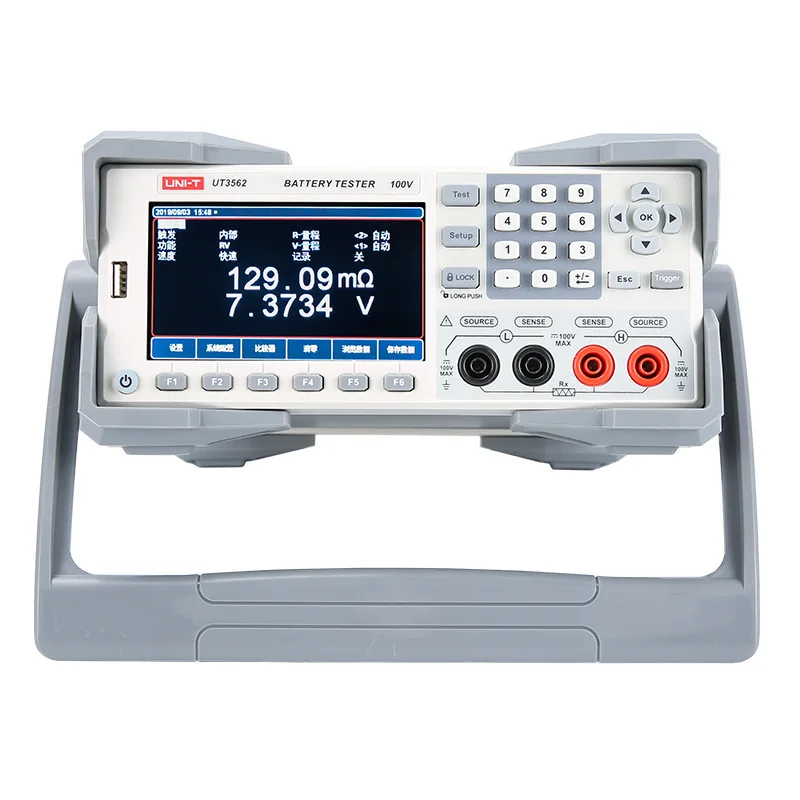 

UT3562 battery internal resistance tester high-precision battery voltage resistance tester lithium battery detection