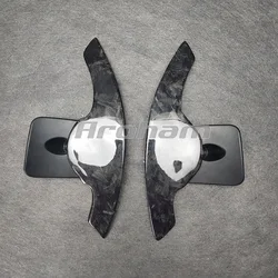 Forged Carbon Fiber Paddle Shifters High Quality For Range Rover Discovery Sport SVR Sport Evoque Defender 2013 2014 2015 2016