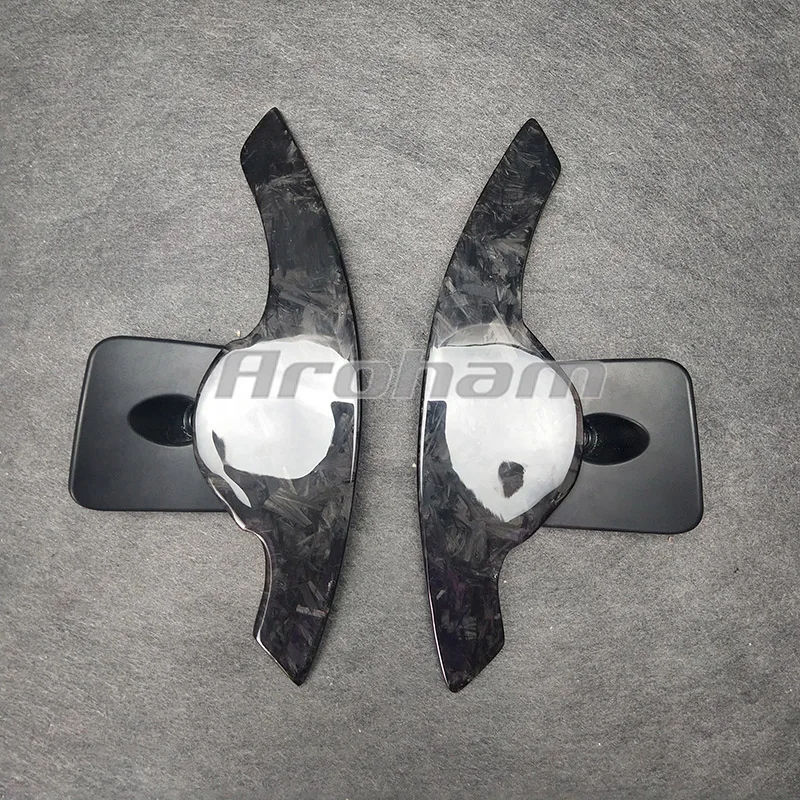 Forged Carbon Fiber Paddle Shifters High Quality For Range Rover Discovery Sport SVR Sport Evoque Defender 2013 2014 2015 2016