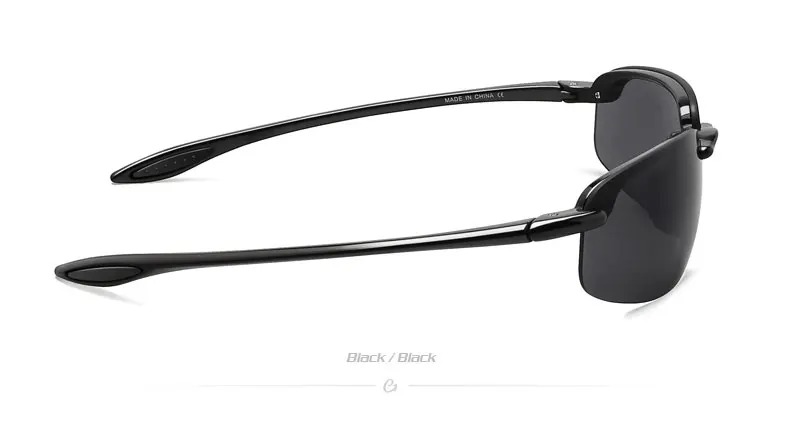 JULI Sport-Sonnenbrille für Herren und Damen, TR90, randloser Rahmen, UV400-Schutz für Radfahren, Laufen, Angeln, Baseball, Fahren, 8001 – Detail 14