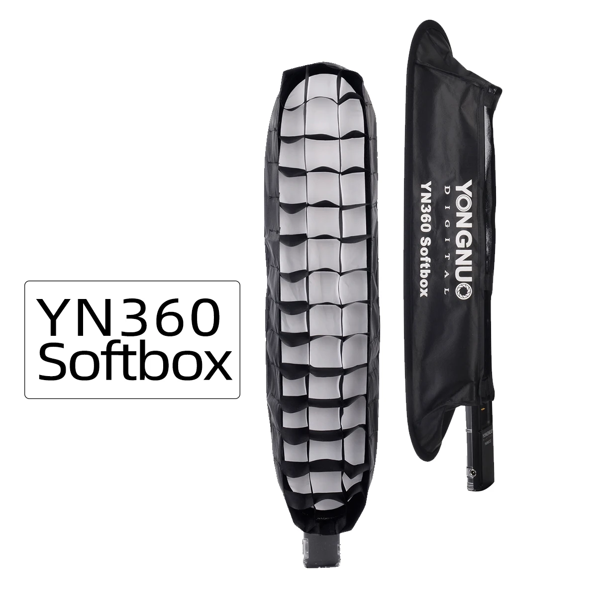 Yongnuo LED Fill Light Soft Box Rectangle Honeycomb Grid Softbox for YN360 YN360S YN360III YN360III Pro