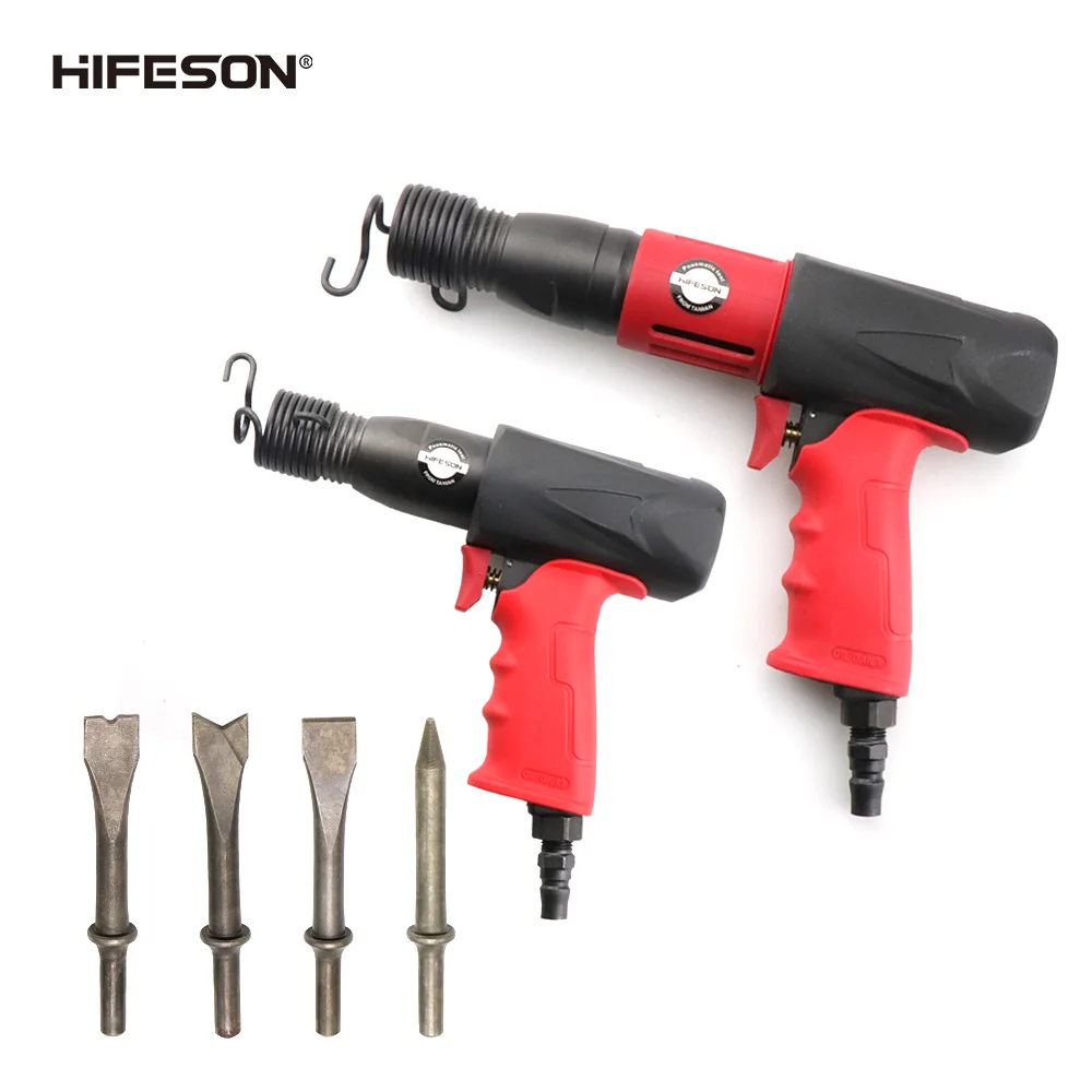 

HIFESON 190/250 Alloy Spring Air Shovel Multi-specification Shovel Set Chiseling Hammering Punching and Trimming