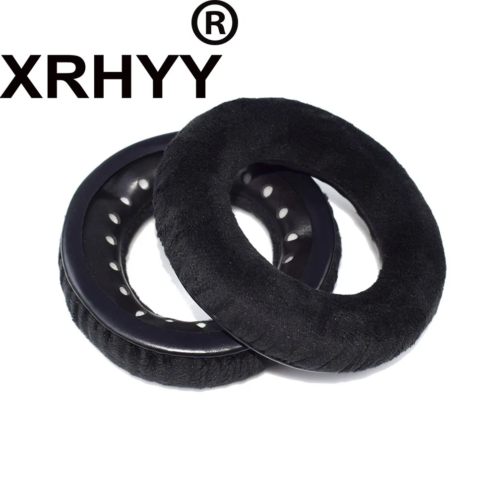 XRHYY Replacement Soft Ear Pads for Beyerdynamic DT880 DT860 DT990 DT770 T5P T70 T70P T90 T5P T1 Headphone (Black Velour)