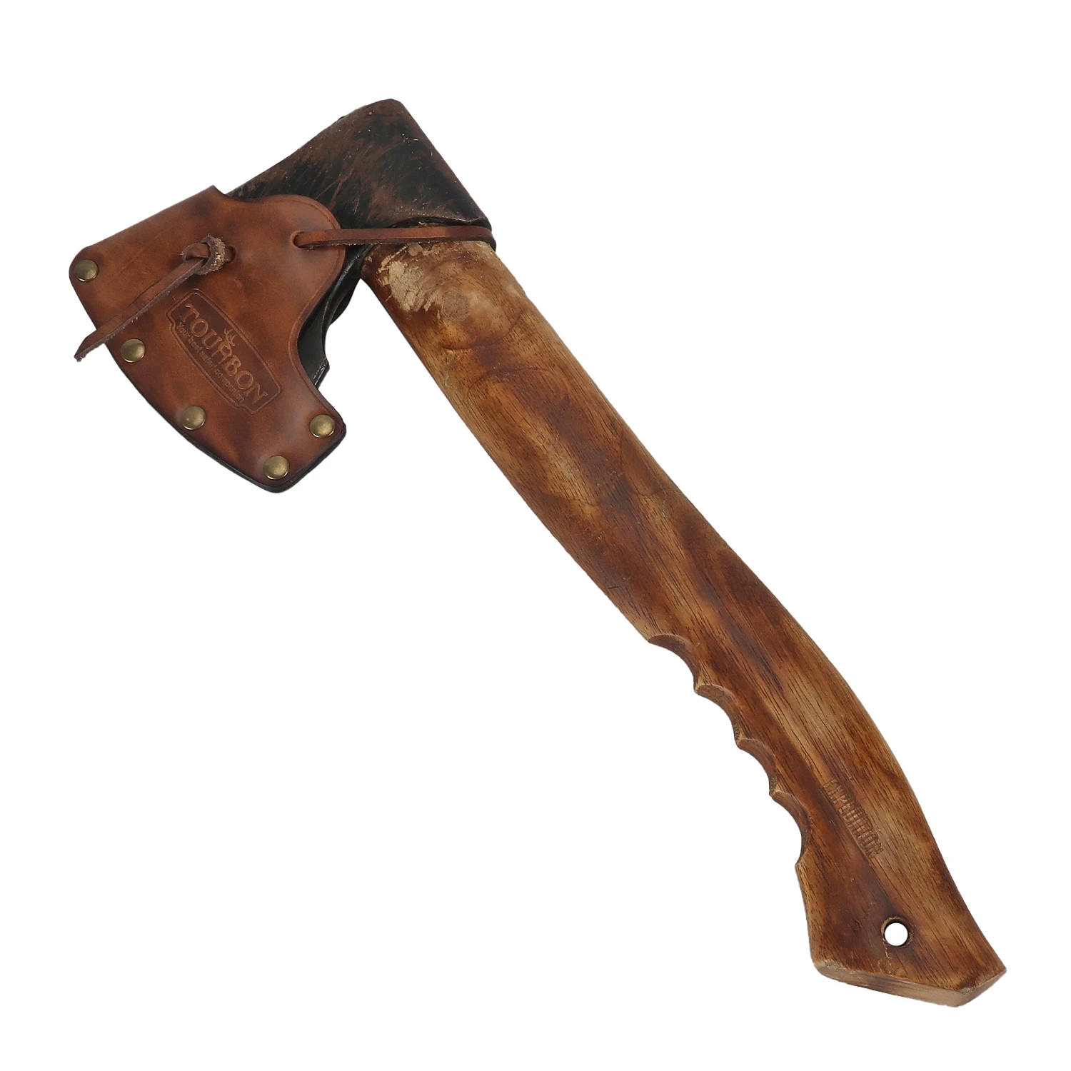 Tourbon Genuine Leather Axe Hatchet Cover Axe Blade Head Sheath Case Fit 10.5CM Blade Protector Accessories