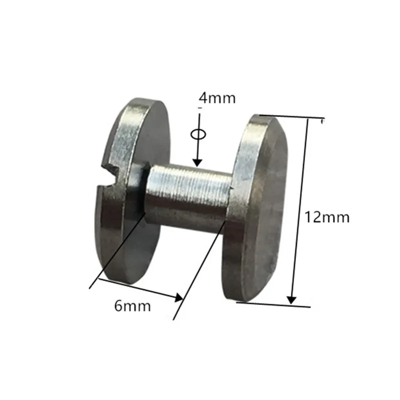 20 sztuk 316Stainless śruba stalowa pas diy skóra Craft making zardzewiały dowód metalowa śruba nit nie zardzewiały w wodzie morskiej