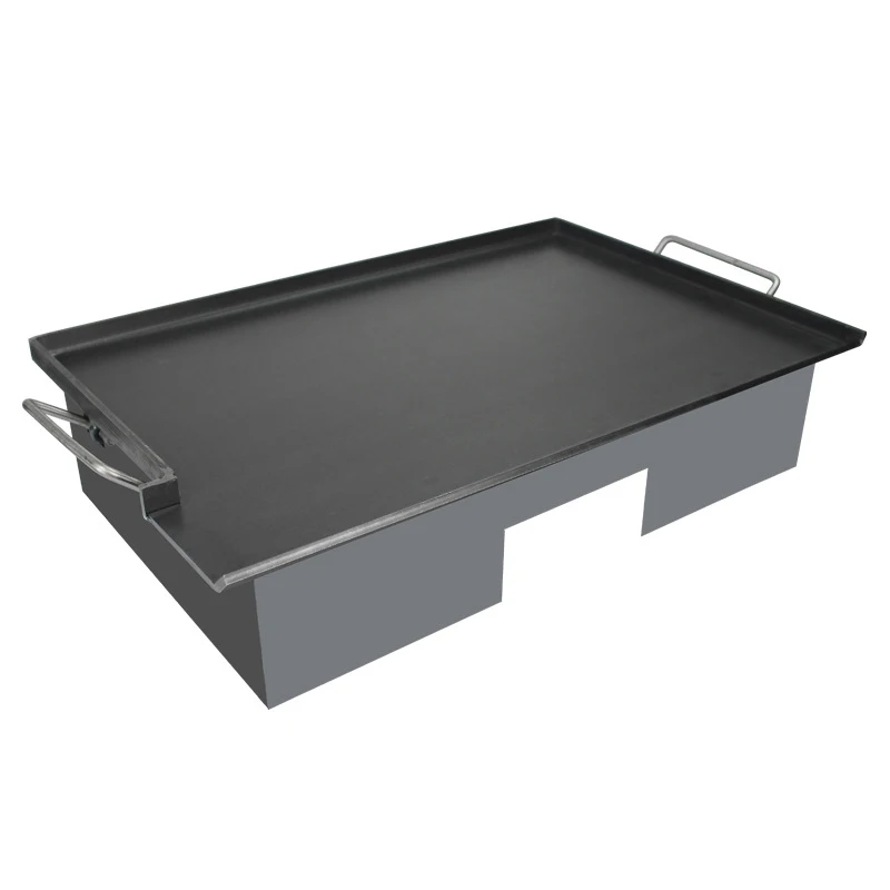 Teppan Teppanyaki Special Equipment for Commercial Teppanyaki Squid Snack Processing Gas heating iron plate