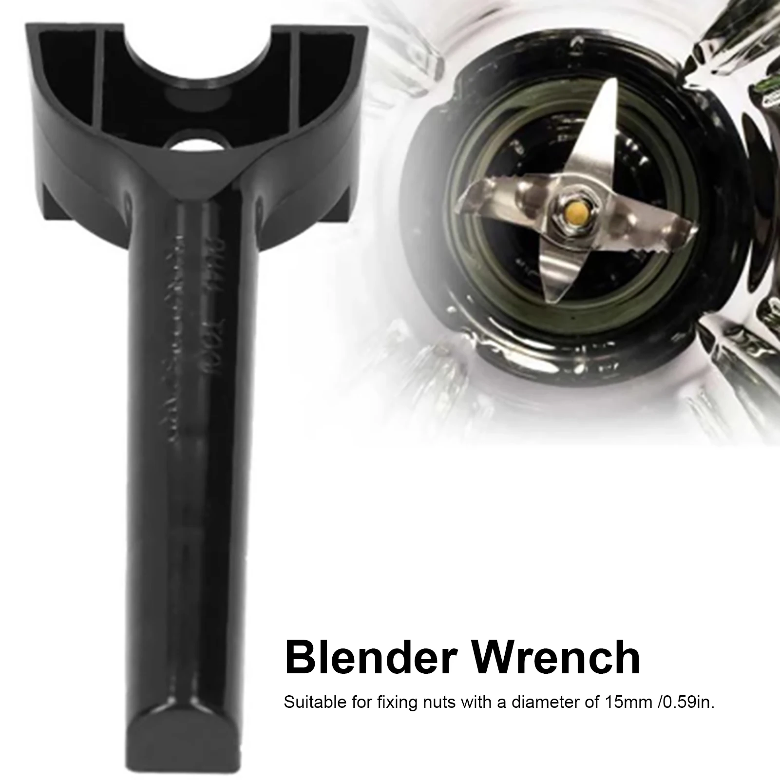 Plastic Blender Opener Wrench Replacement Part Fixing Nut Blender Blade Removal Tool Fit For Vitamix Blender Open Blades