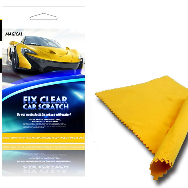 CHIZIYO Fix Clear Car Scratch Repair Polish Cloth For Car Paint Scratches Remover Scuffs on Surface Care