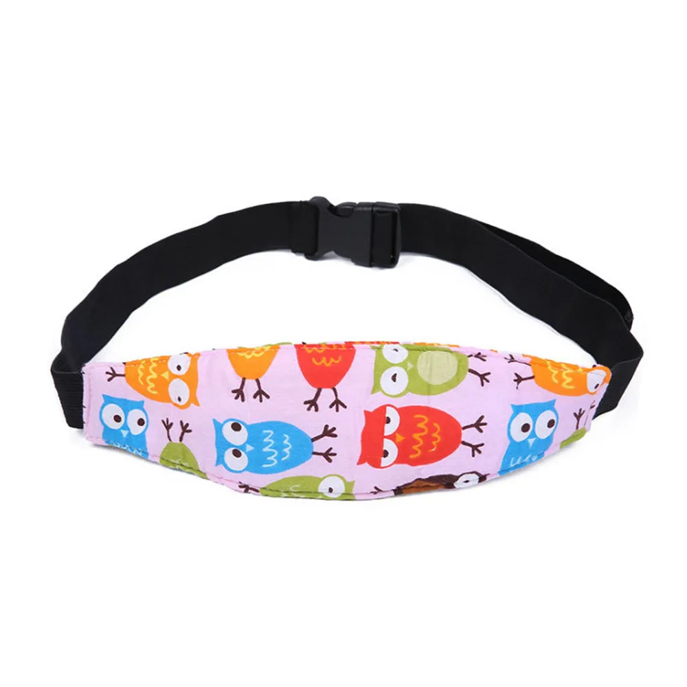 Infant Baby Car Safety Seat Sleep Positioner Head Support Pillow Cotton Adjustable Fastening Pram Belt Car Stroller Accessories