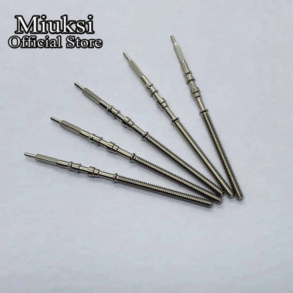 Miuksi edelstahl krone kit NH35 NH36 NH38 NH39 Bewegung Wicklung Stem – Detail 3