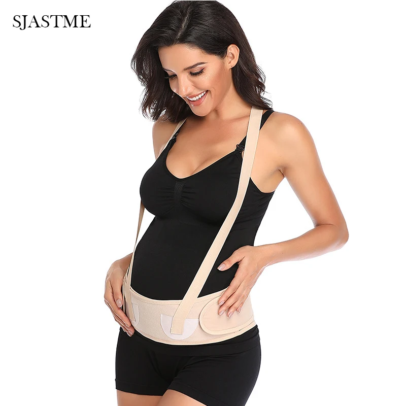 

Pregnancy Support Belt Back Support Protection- Breathable Belly Band That Provides Hip Pelvic Lumbar and Lower Back Pain Relief