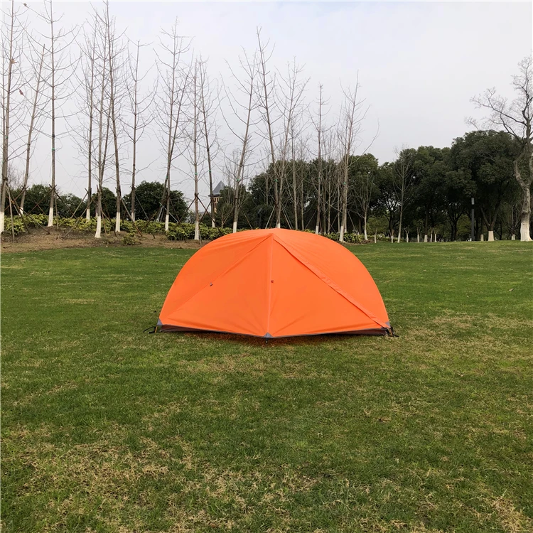 Orange Color MSR Hubba Hubba  style NX 1 Person Lightweight Backpacking Tent, Ripstop waterproof Tent,ultralight 1 man