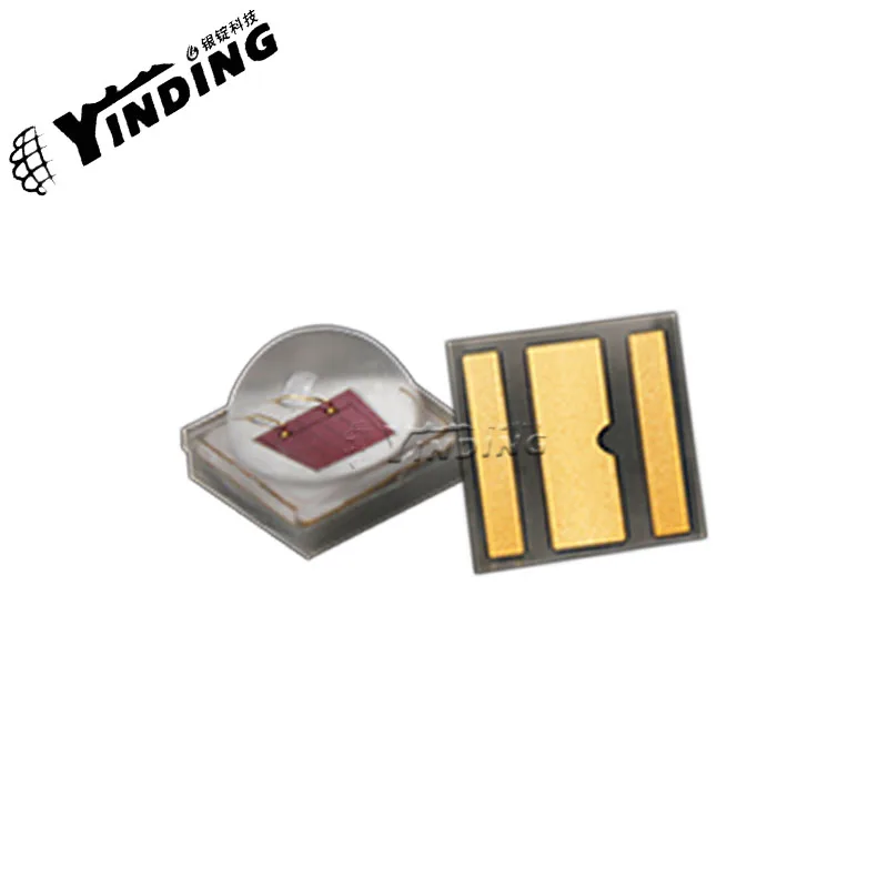 10pcs YINDING 3030 red 0.84 chip led 660NM  iris recognition、Plant light Light Emitting Diode SMD reflow soldering