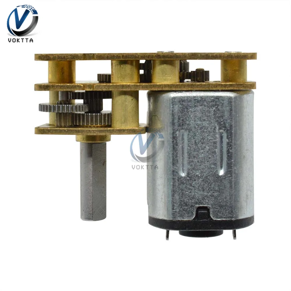 Motor de engranaje eléctrico para juguetes, actuador lineal de alta torsión, 100RPM, CC 3V 6V 12V, GA1024-N20