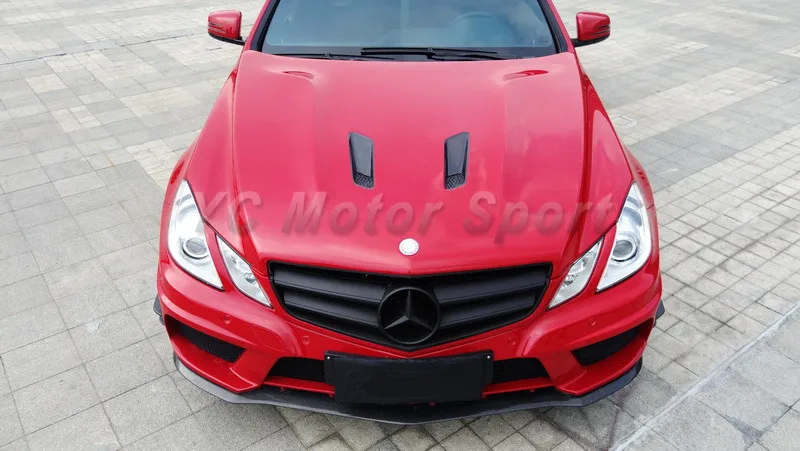 

Car Accessories FRP Fiber Glass BS Style Hood Bonnet Fit For 2010-2013 MB W207 E Class Coupe Hood Car-styling