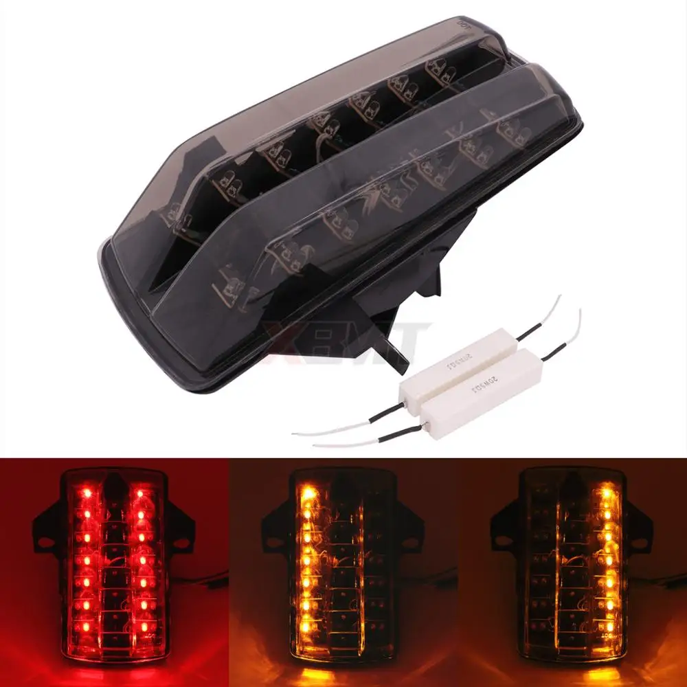 Motorcycle LED Tail Light Brake Light Turn Signal Light For Suzuki SV650 SV650S SV650A SV1000 SV1000S 2003-2011 2008 2009 2010