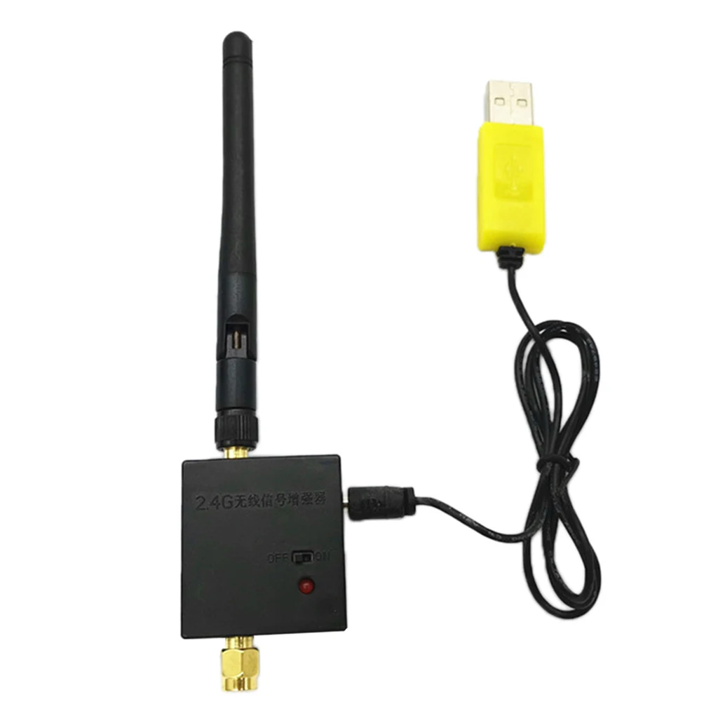 2.4G RC Remote Control Signal Enhancer Amplifier Data Transmission 500-800m