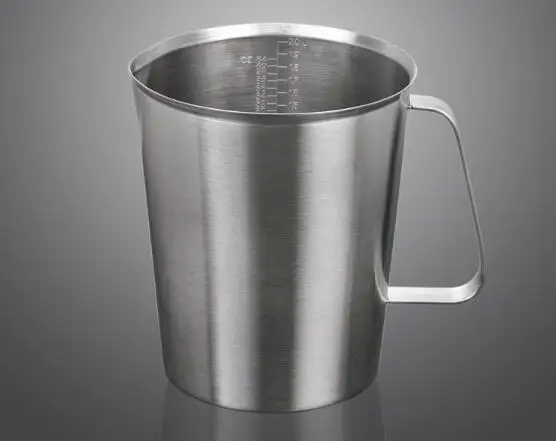 Stainless Steel Measuring Cup Graduated/Baking/Liquid/Milk Coffee Cup Pitcher Measure for Cooking Tool 500ml/1000ml