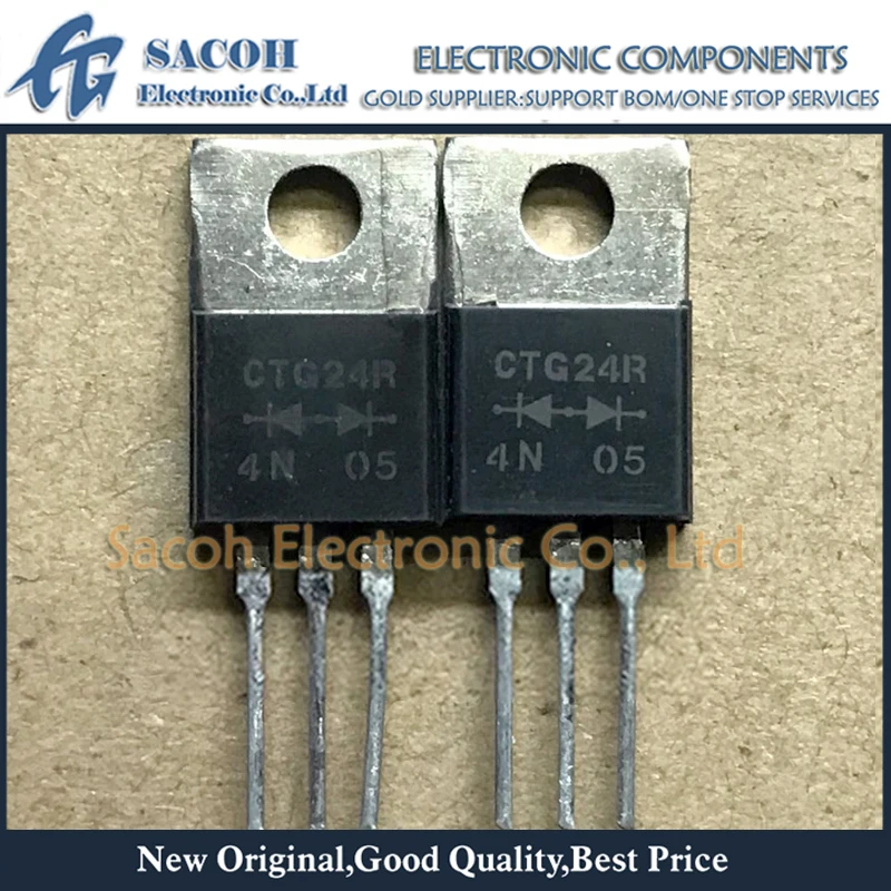 

New Original 10Pairs(20PCS)/Lot CTG-24R CTG24R + CTG-24S CTG24S or CTG-23R CTG23R + CTG-23S CTG23S TO-220 Fast Recovery Diode