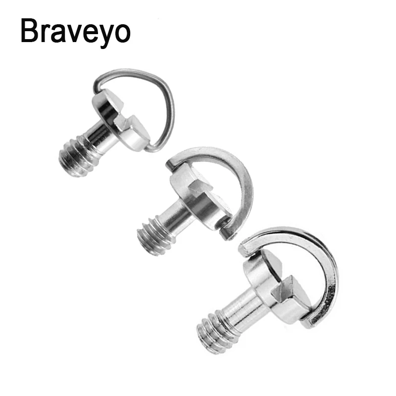 5PCS/lot 1/4 3/8 Inch Camera Plate Screw Quick Release Dslr Fixing Screw Universal Photography Accessories For Ballhead Tripod